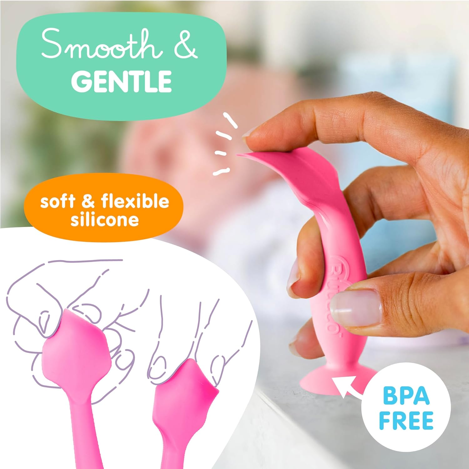 Babybum Diaper Cream Brush Pink Full Size + Pink Mini (2-Pack) image number 4