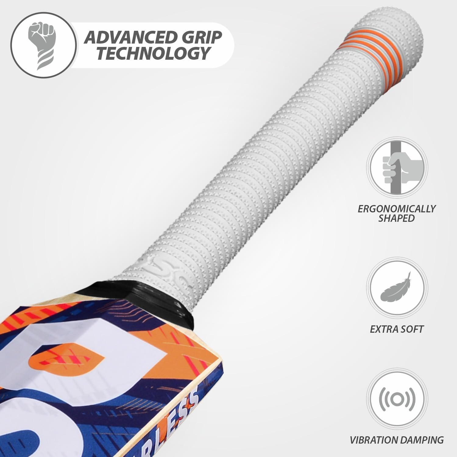 DSC Krunch 88 Men'S Kashmir Willow Cricket Bat image number 5