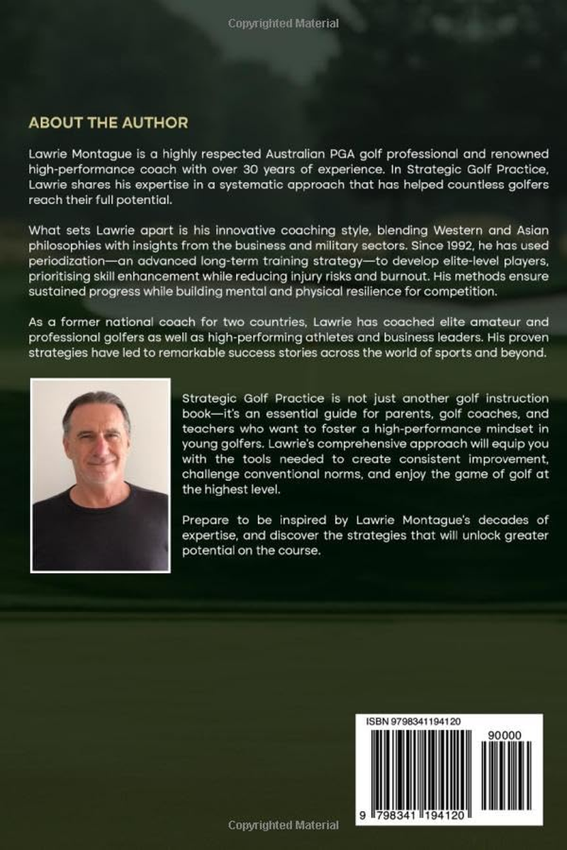 STRATEGIC GOLF PRACTICE: 18 Short Lessons for Coaching Junior Golfers to Long Term Success