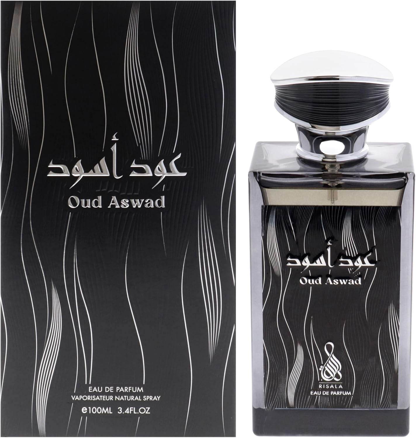 Oud Aswad by Risala for Unisex - 3.4 Oz EDP Spray image number 2