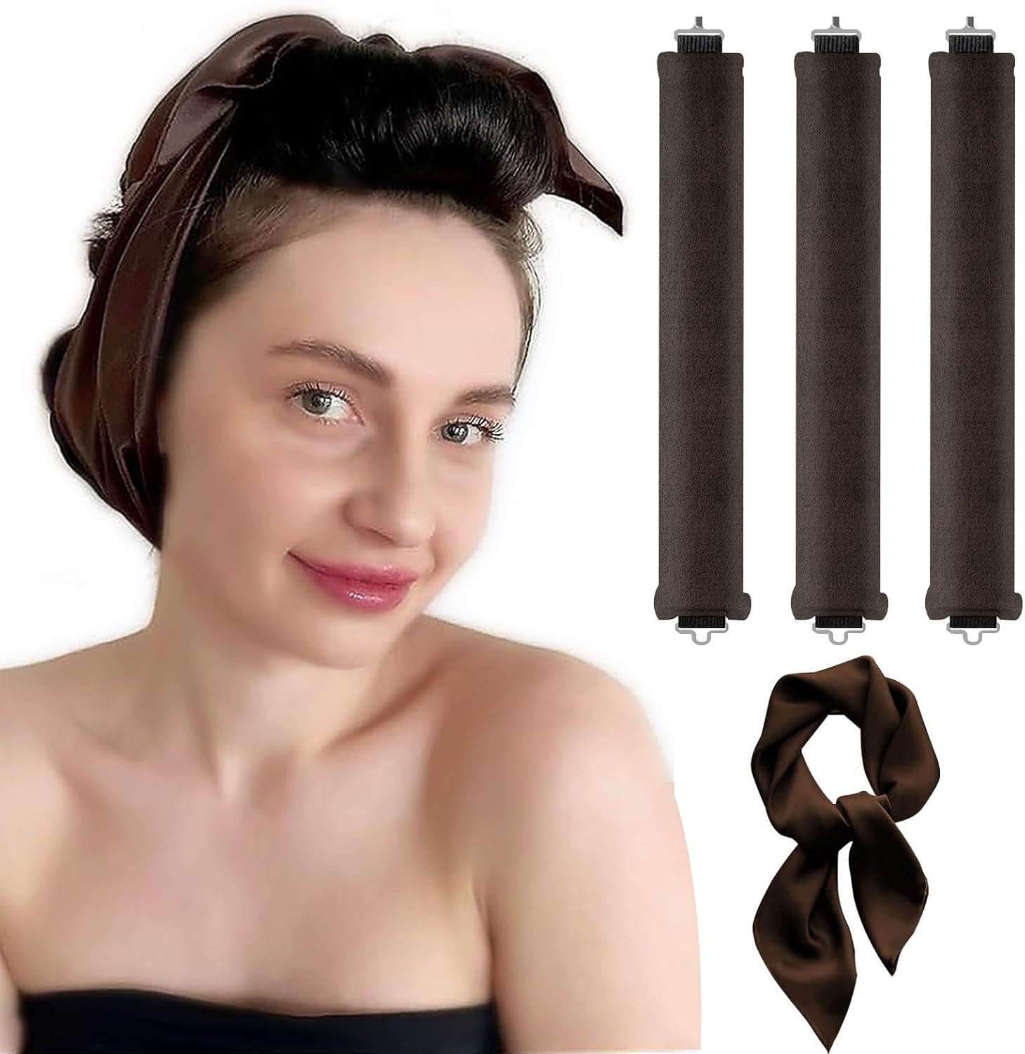 Heatless Curling Rod Headband