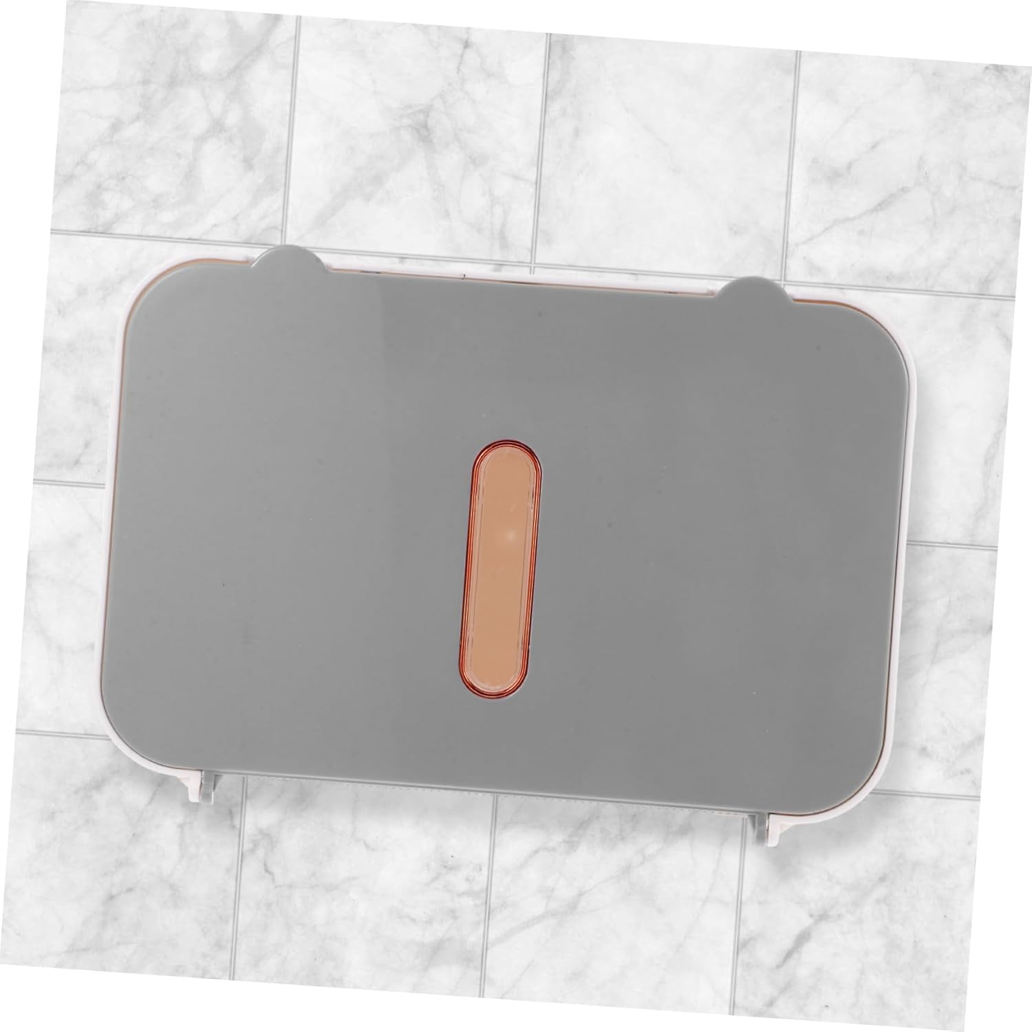 Homoyoyo Wall Mounted Tissue Box for Bathroom Kitchen No Drill Paper Towel Dispenser Holder Automatic Touchless Tissue Holder image number 4