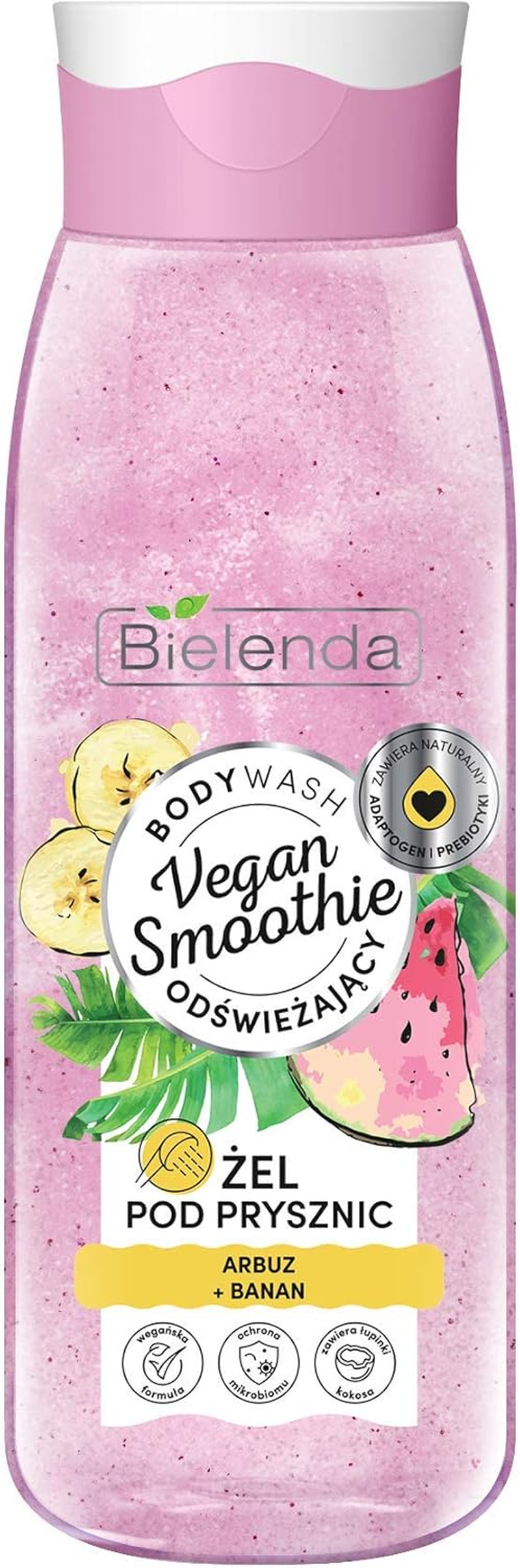 Vegan Smoothie Shower Gel Arbuz + Banana, 400 G