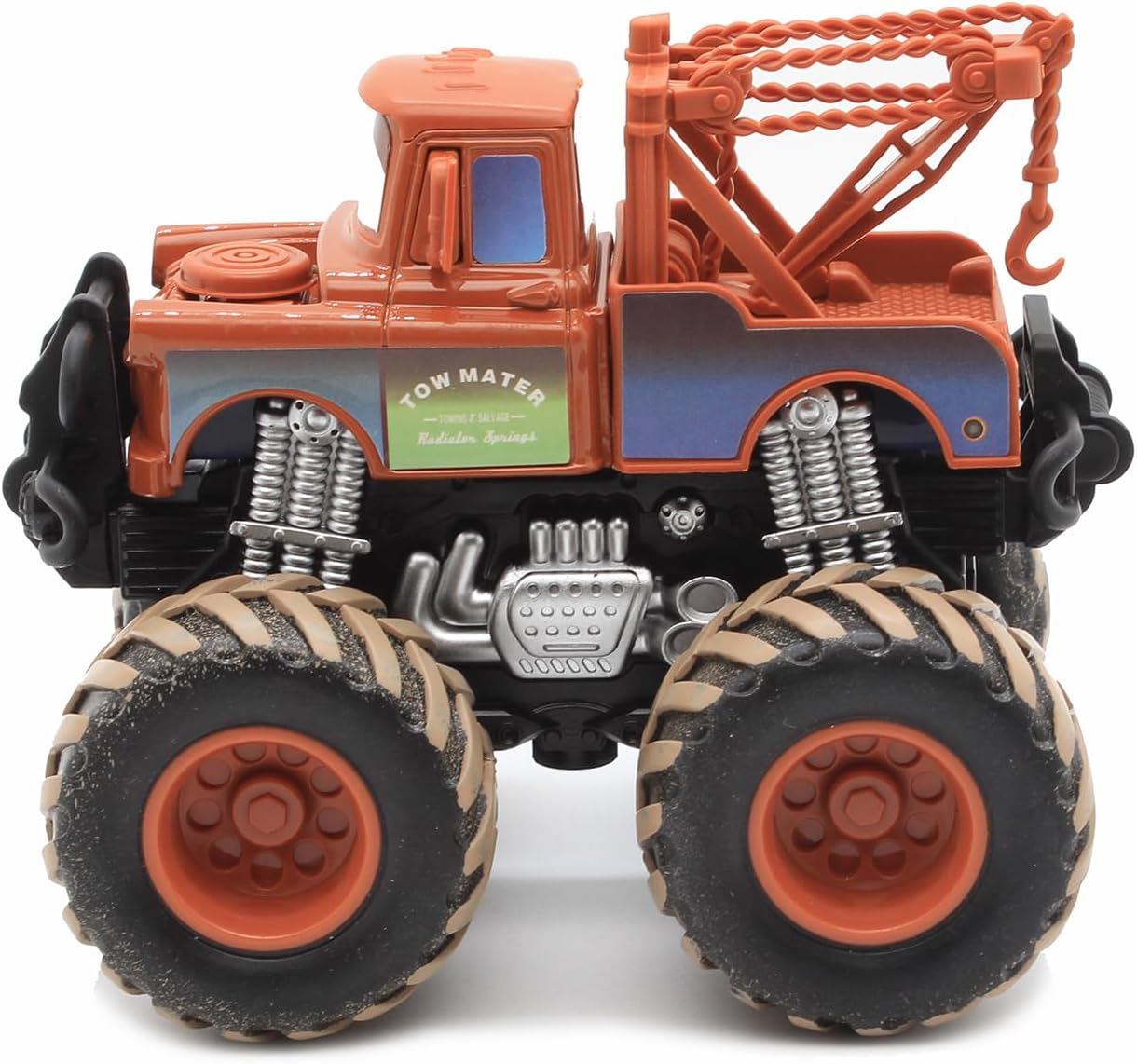 Rozuka Car 3 Toys, Movie Cars, Tow Mater Toys, Birthday Gifts for Kids (Mater) - Mater image number 4