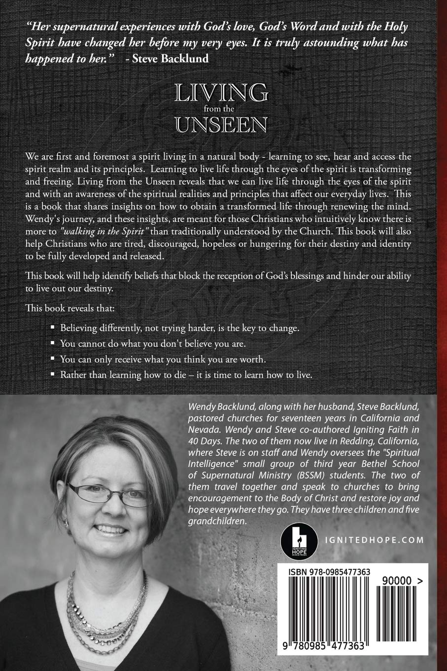 Living from the Unseen: Reflections from a Transformed Life