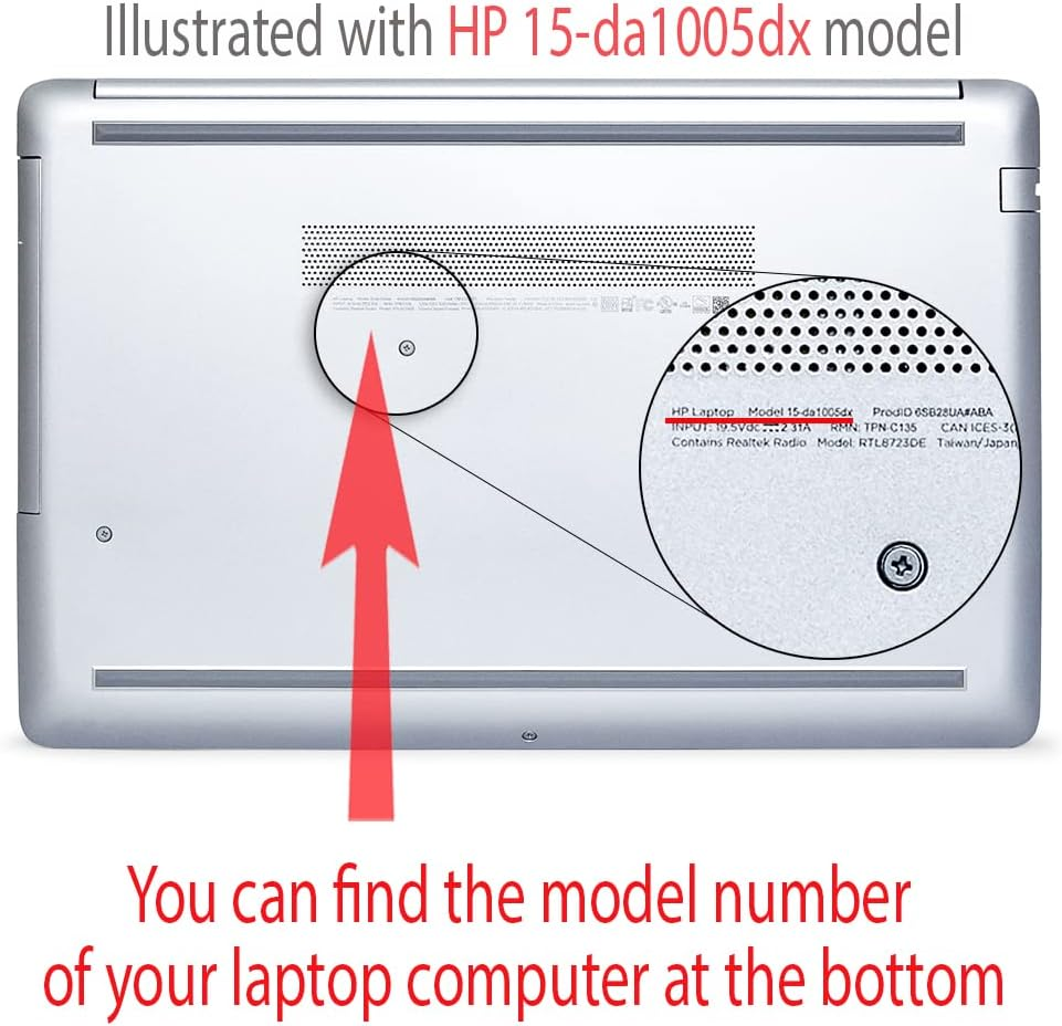 Mcover Case Compatible for 2020~2022 15.6-Inch HP 15-Dyxxxx / 15-Efxxxx Series ONLY (NOT Fitting Any Other HP Laptop Models) Notebook PC - Aqua - Aqua image number 2