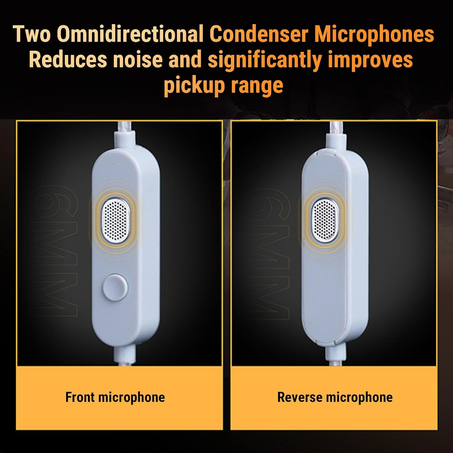 Dpofirs Hybrid Driver Wired Earbuds with Detachable Cable, 3.5Mm Hifi Earphones with Microphone, 25Db Noise Isolation for Gaming PC image number 3