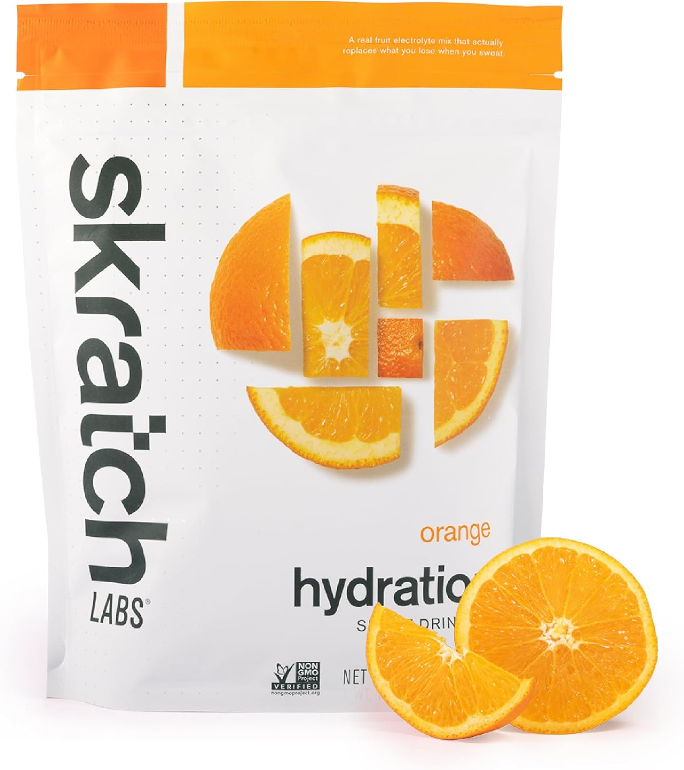 SKRATCH LABS Sport Hydration Drink Mix, Oranges (15.5 Oz, 20 Servings) - Natural, Electrolyte Powder Developed for Athletes and Sports Performance, Gluten Free, Vegan, Kosher image number 4