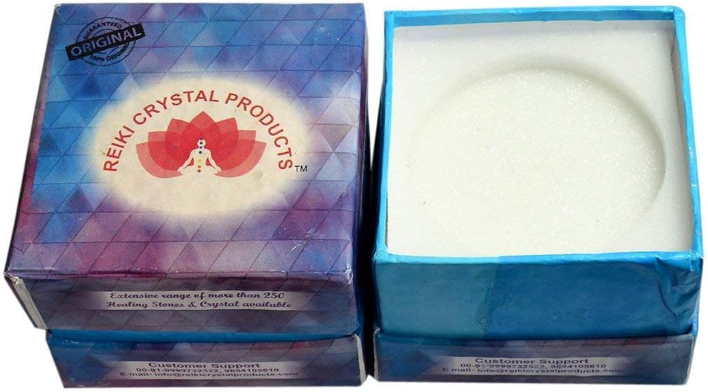 Reiki Crystal Products Natural Selenite Bracelet 8Mm for Reiki Healing and Vastu Correction Protection Concentration Spirituality and Increasing Creativity image number 4