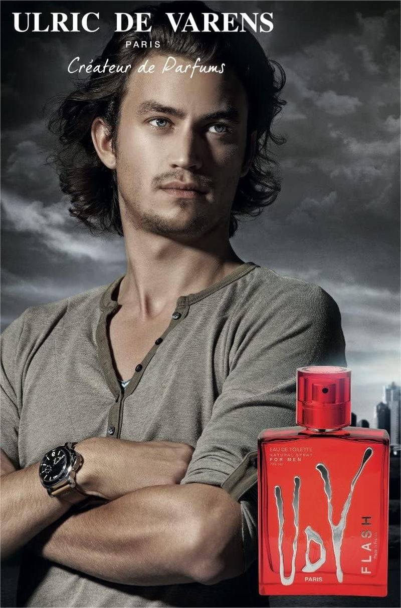 Ulric De Varens Eau De Toilette Spray for Men, Woody, 100 Ml image number 2