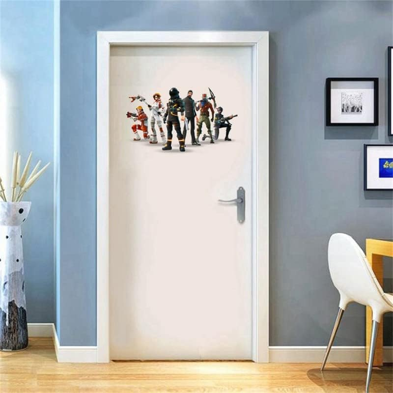 3D Gamer Boys Bedroom Wallpaper Wall Sticker Children'S Room Background Wall Decoration Self-Adhesive Wall Sticker Video Game Sticker Birthday Party Supplies