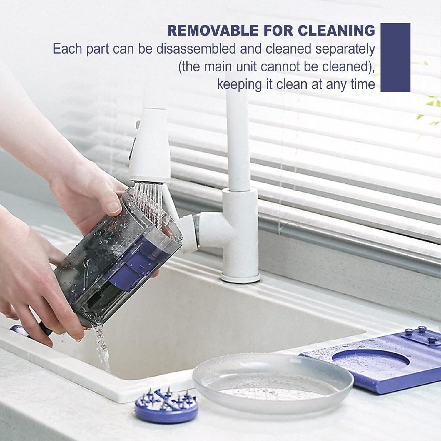 Ice Shaver, Electric Shaved Ice Machine with Ice Tray, Portable USB Charge Ice Crusher, Slushie Machine, Snow Cone Machine, for Ice Cream, Snowcone, Kakigori, Bingsu, Cocktail Maker for Home,White image number 1