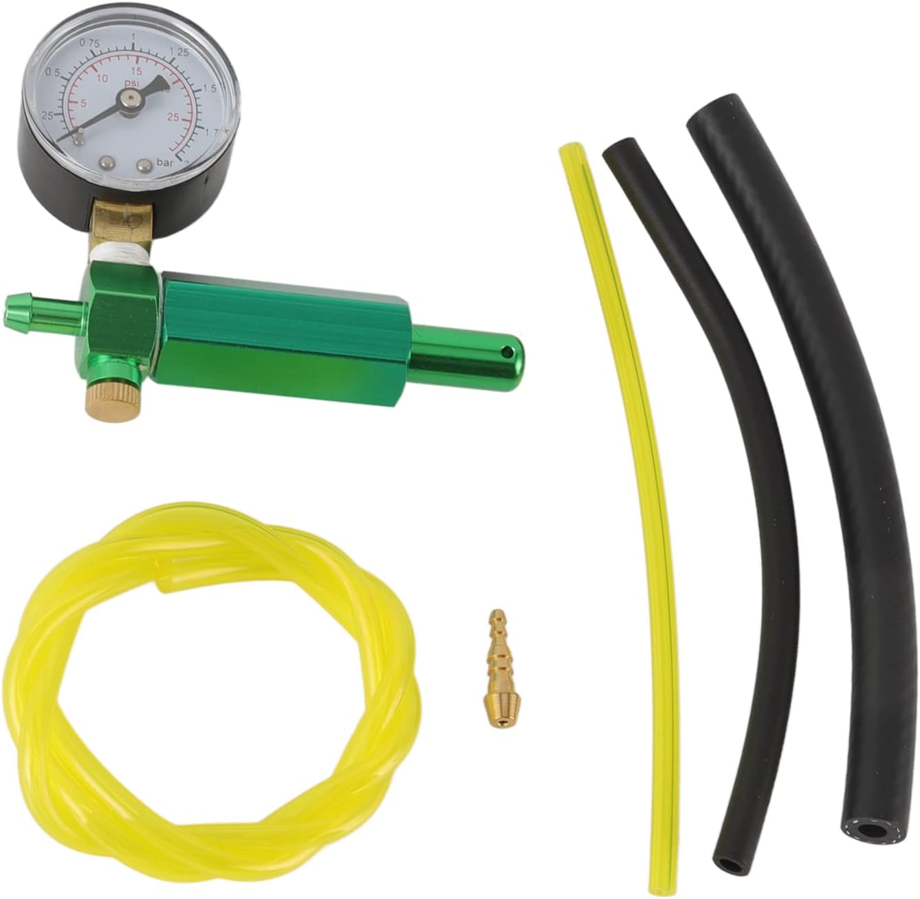 Carburetor Leak Detector Compatible with Walbro 57-21-1, Carburetor Pressure Tester Gauge Replacement for Walbro 57211, High Accuracy, Oil Pressure Tester Tool for Lawn Mower image number 2