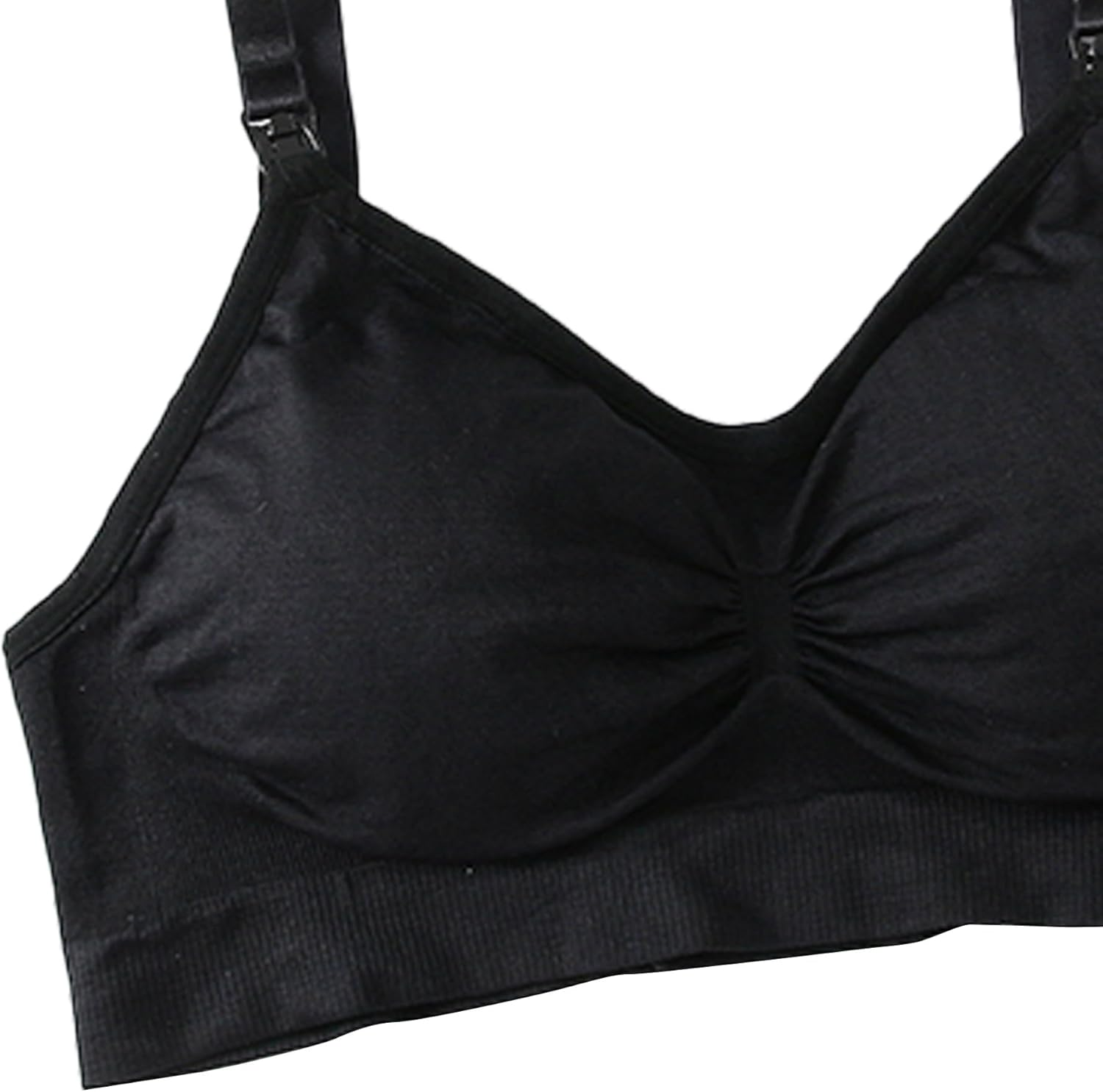 Dress Cici Nursing Bra Wirefree - Breastfeeding Clasp Mom Support, 5 PCS image number 2