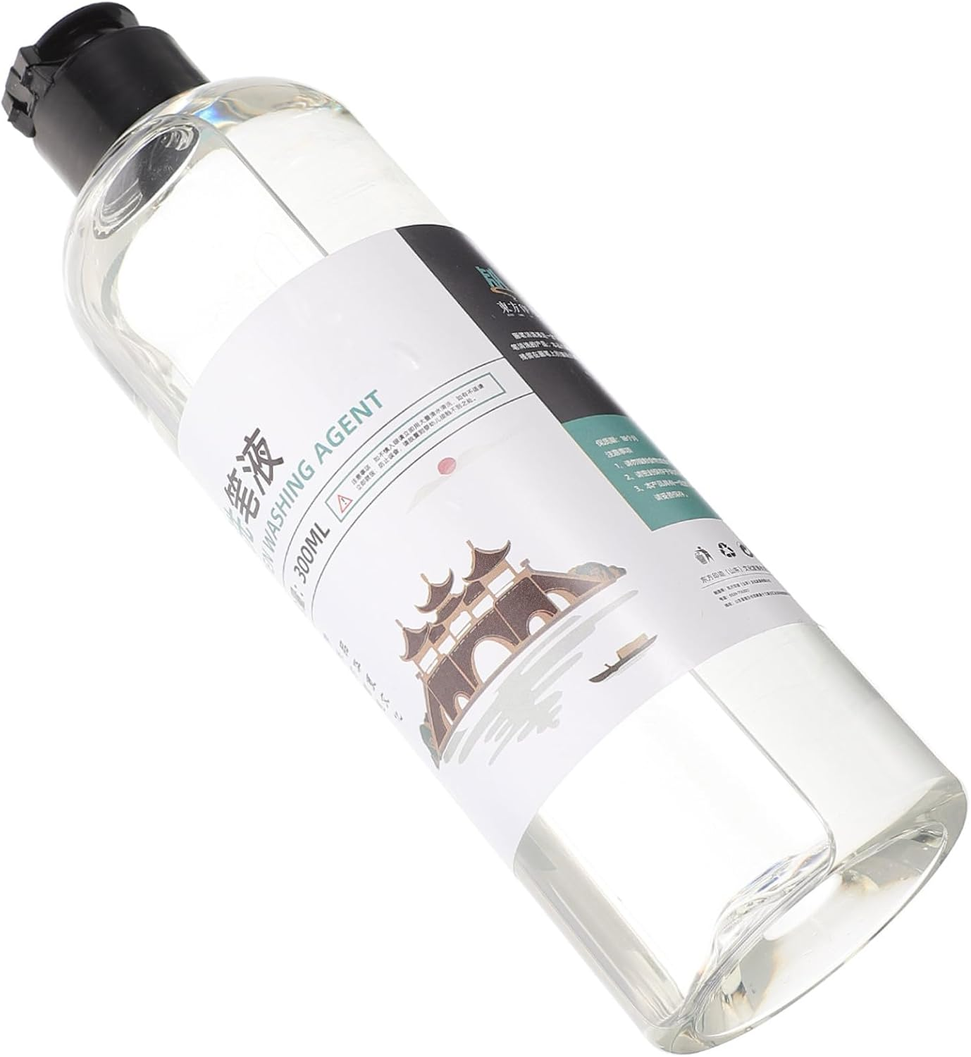 LALAFINA Convenient Paint Brush Cleaner Liquid for Oil Acrylic Painting Efficiently Removes Residue Protects Brush Bristles Supply Tool image number 5