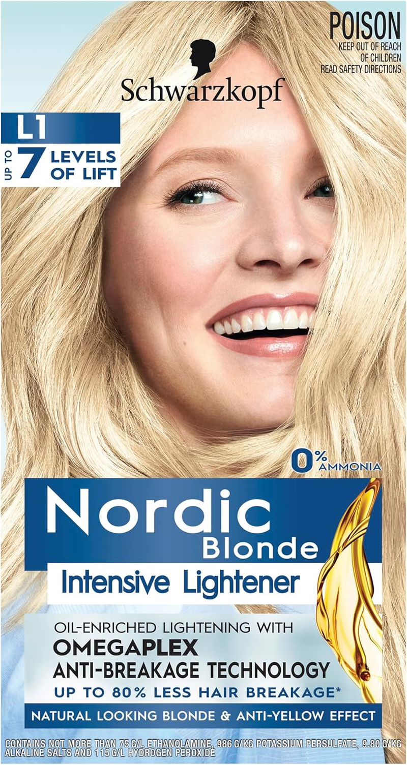 Schwarzkopf Nordic Blonde, Hair Lightener, L1 Intensive Lightener image number 5