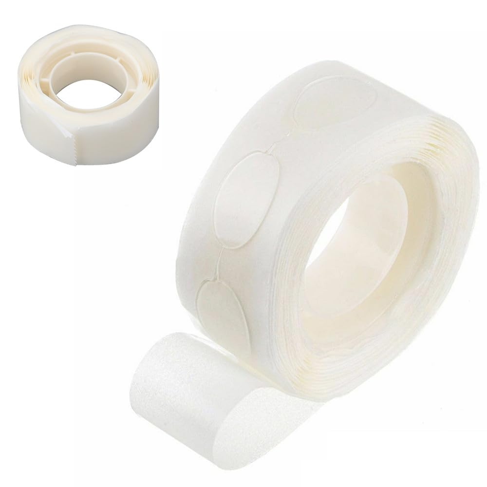 Cuicanfla Balloon Magic Glue Dots, 1000Pcs Point Dots Balloon Glue Easy Removable Adhesive Point Tape, for Gift Wrapping, Wedding Balloon Garland, Birthday Party image number 4