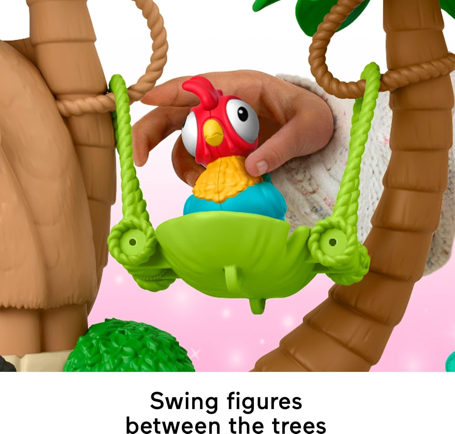 Fisher-Price Little People Toddler Toy Disney Princess Moana Adventure Village Playset with Figures for Pretend Play Kids Ages 18+ Months image number 4