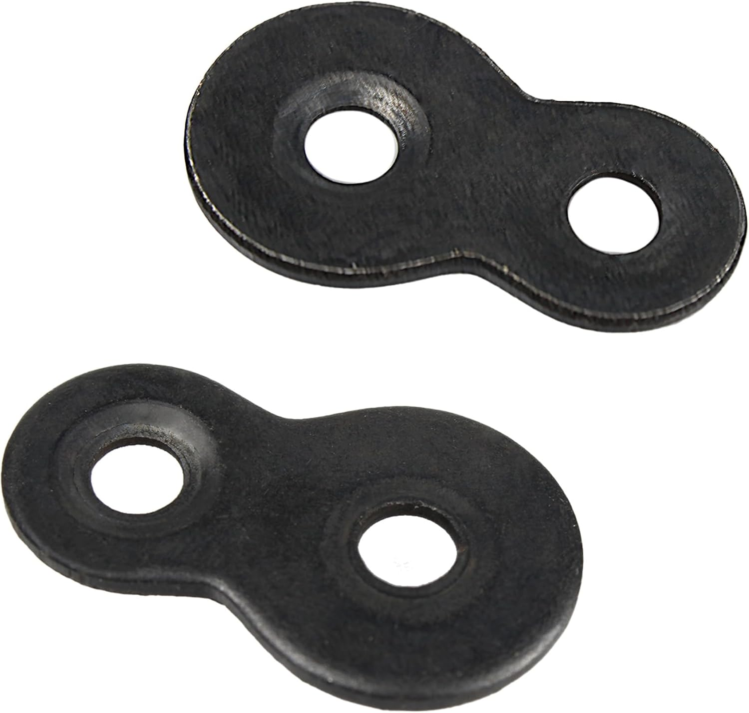 AUXBC 20Pcs Figure 8 Fasteners, Black Metal Table Top Fasteners, Heavy Duty Desktop Clips, Table Top Connector Brackets image number 4