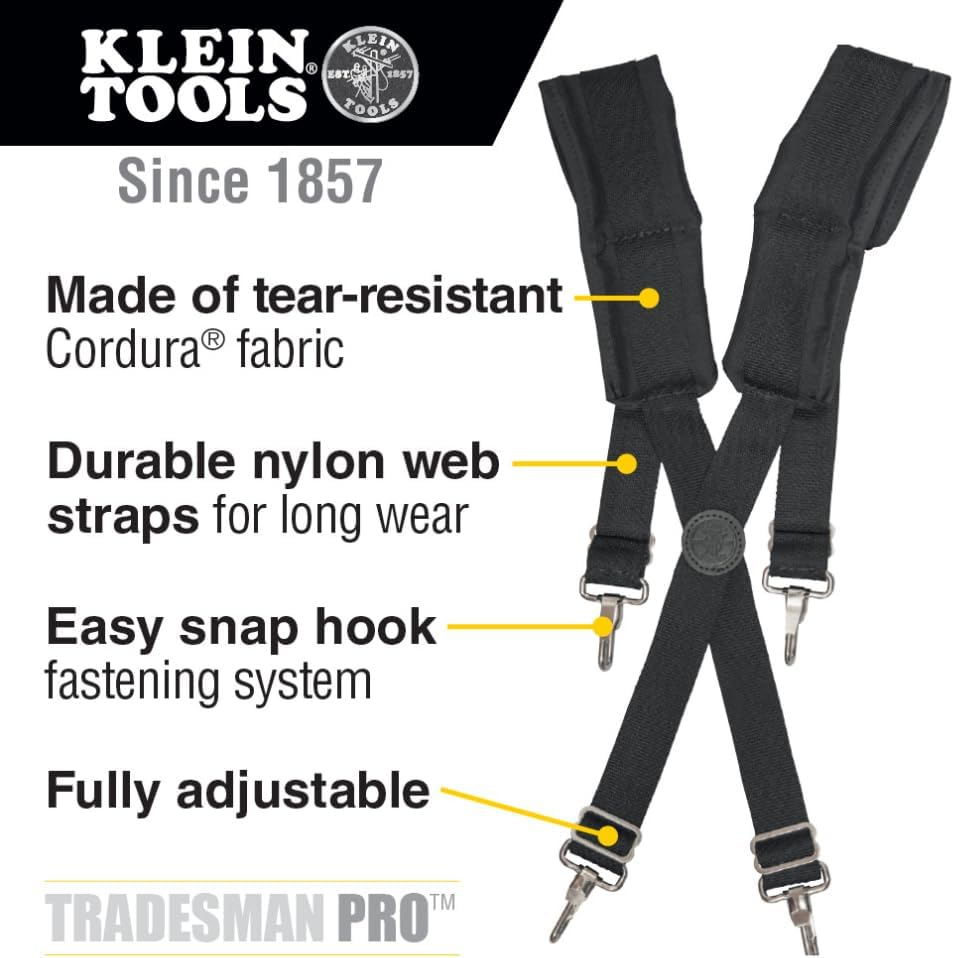 KLEIN TOOLS TRADESMAN PRO SUSPENDERS