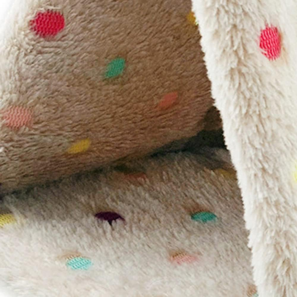 Voarge Nest Warm Soft Plush Plush Bird Nest Winter Warm Plush Hamster Hammock Hanging Cage Cave Birds Shelter (S,Dots) image number 5