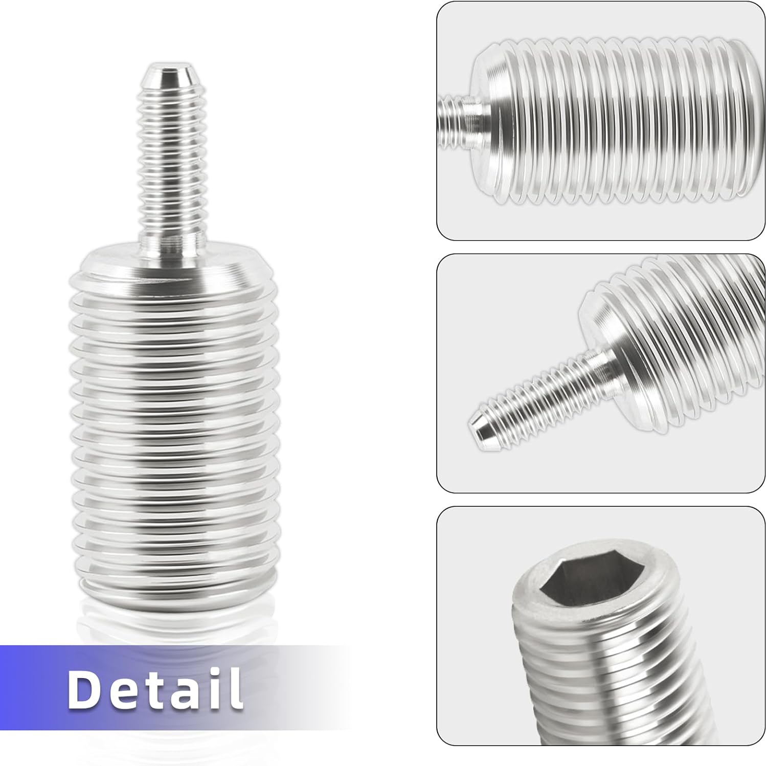 COSMICN Gear Shifter Adapter, M12X1.25 Thread, Metal Construction, Compatible with G25 G27 G29 G920 image number 5