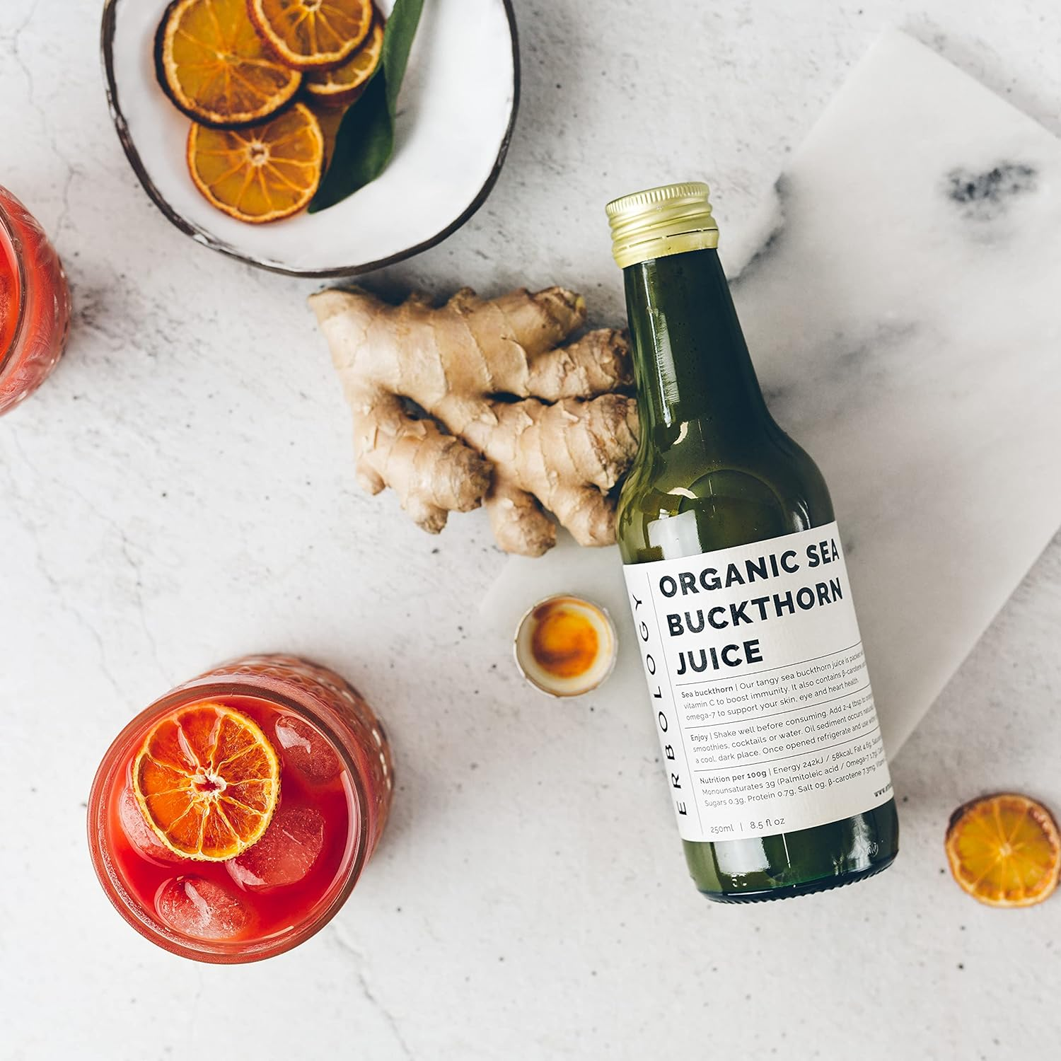 Organic Sea Buckthorn Juice 250Ml image number 5