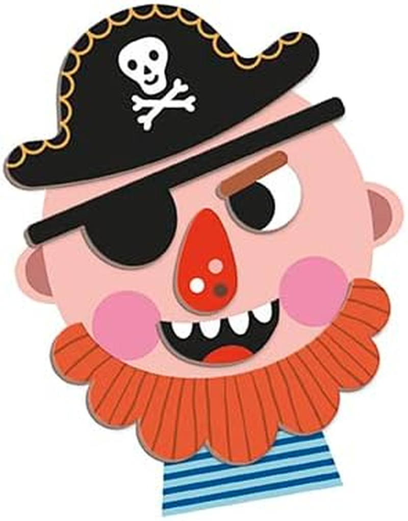 Janod - Boys Crazy Faces Magnetibook image number 6