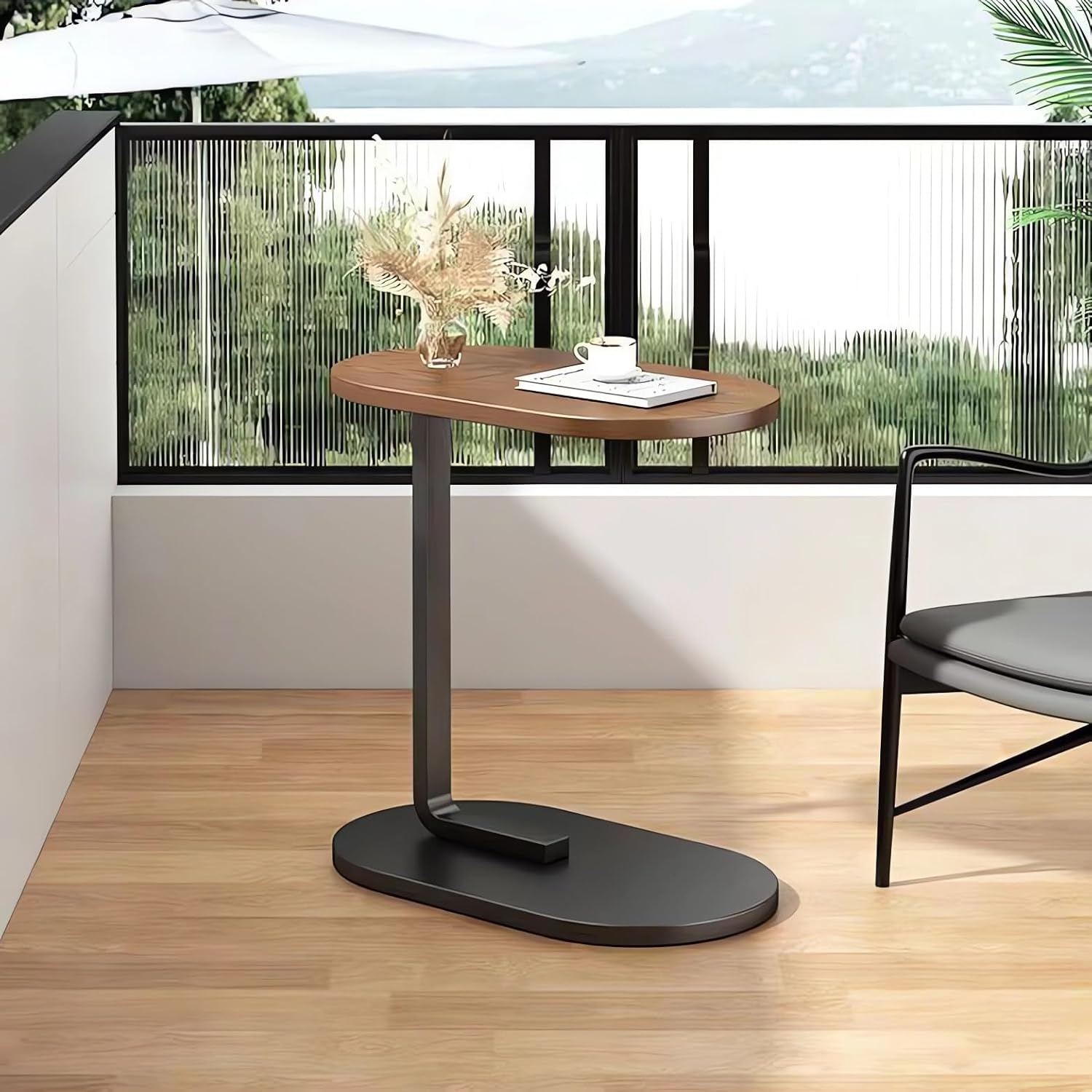 Coffee Table, Sofa Side, Bedside Table, Student Dormitory, Laptop Desk, Living Room, Bedroom, Balcony Table A80 (H Coffee) image number 5