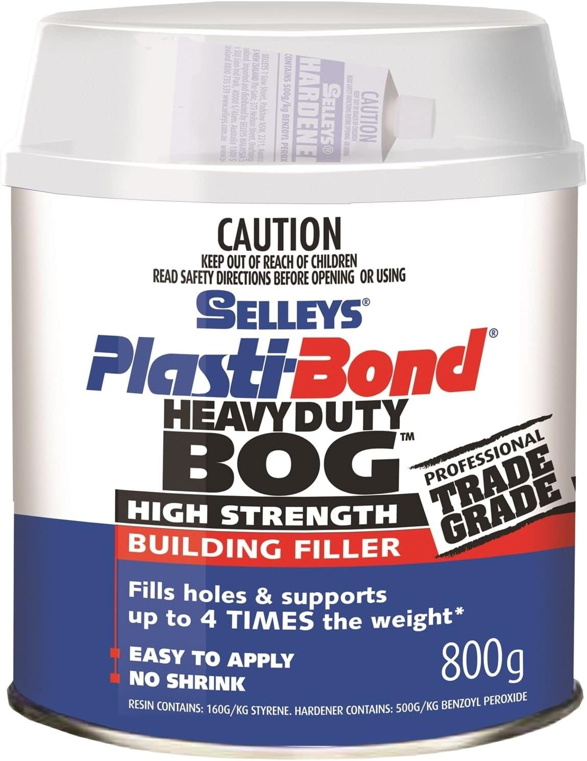 Selleys Plasti-Bond Heavy Duty Bog 800 G
