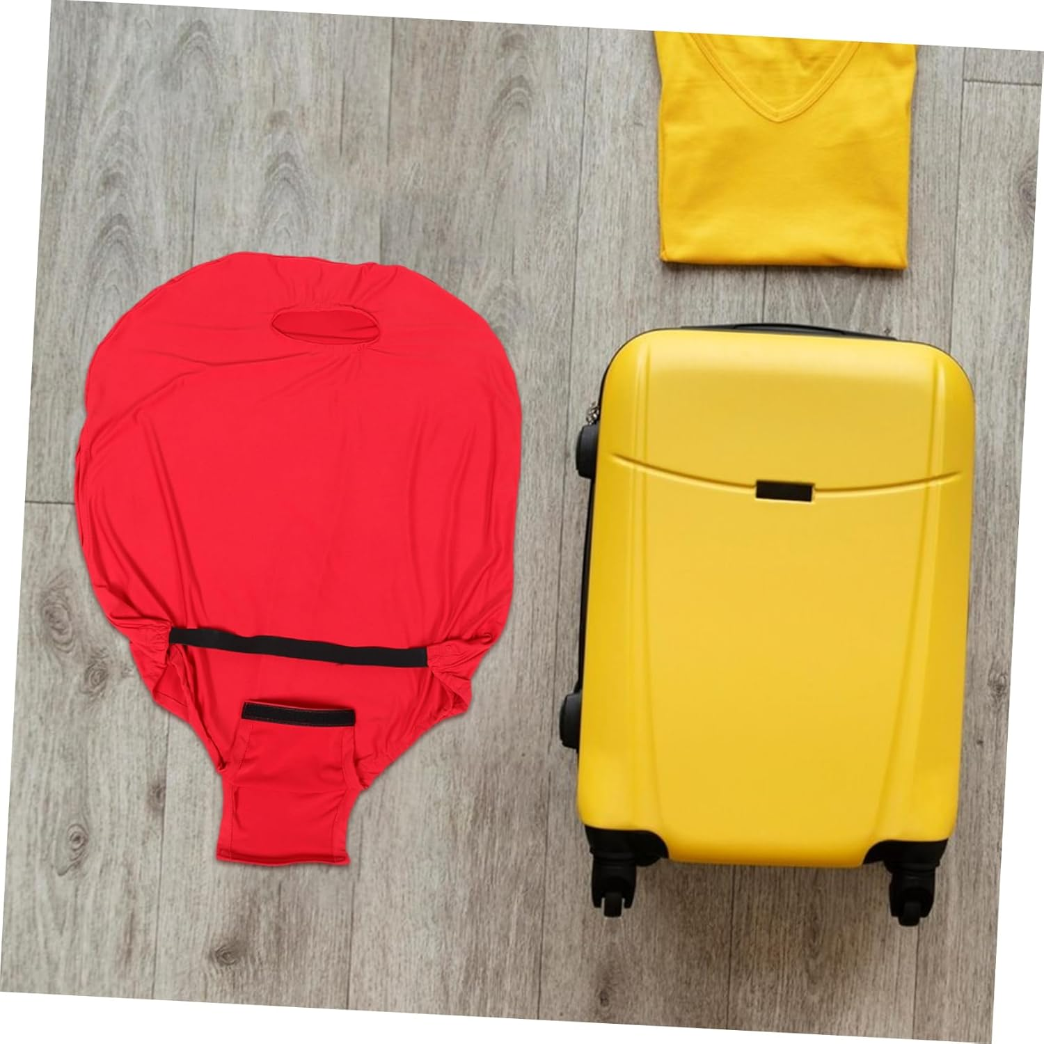 Abaodam Luggage Protective Cover Elastic Suitcase Cover for Travel Bag for Suitcases image number 4