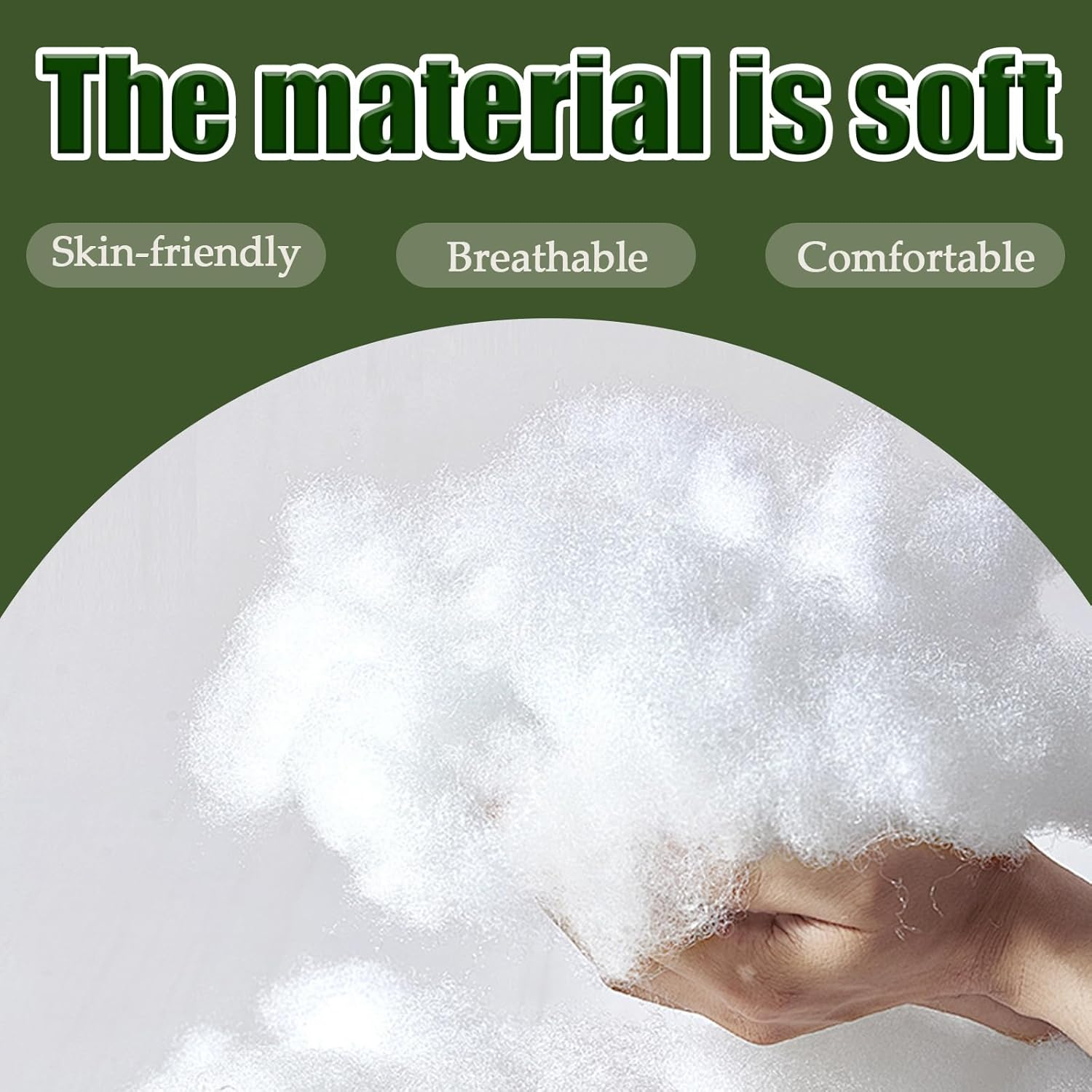 General Comfortable Seat Cushion Outdoor Indoor Cushion Square Soft Chair Cushion Home Decoration 40X40 Cm Suitable for Home, Office, Car, Patio Furniture, Mint Green, Square Design image number 4