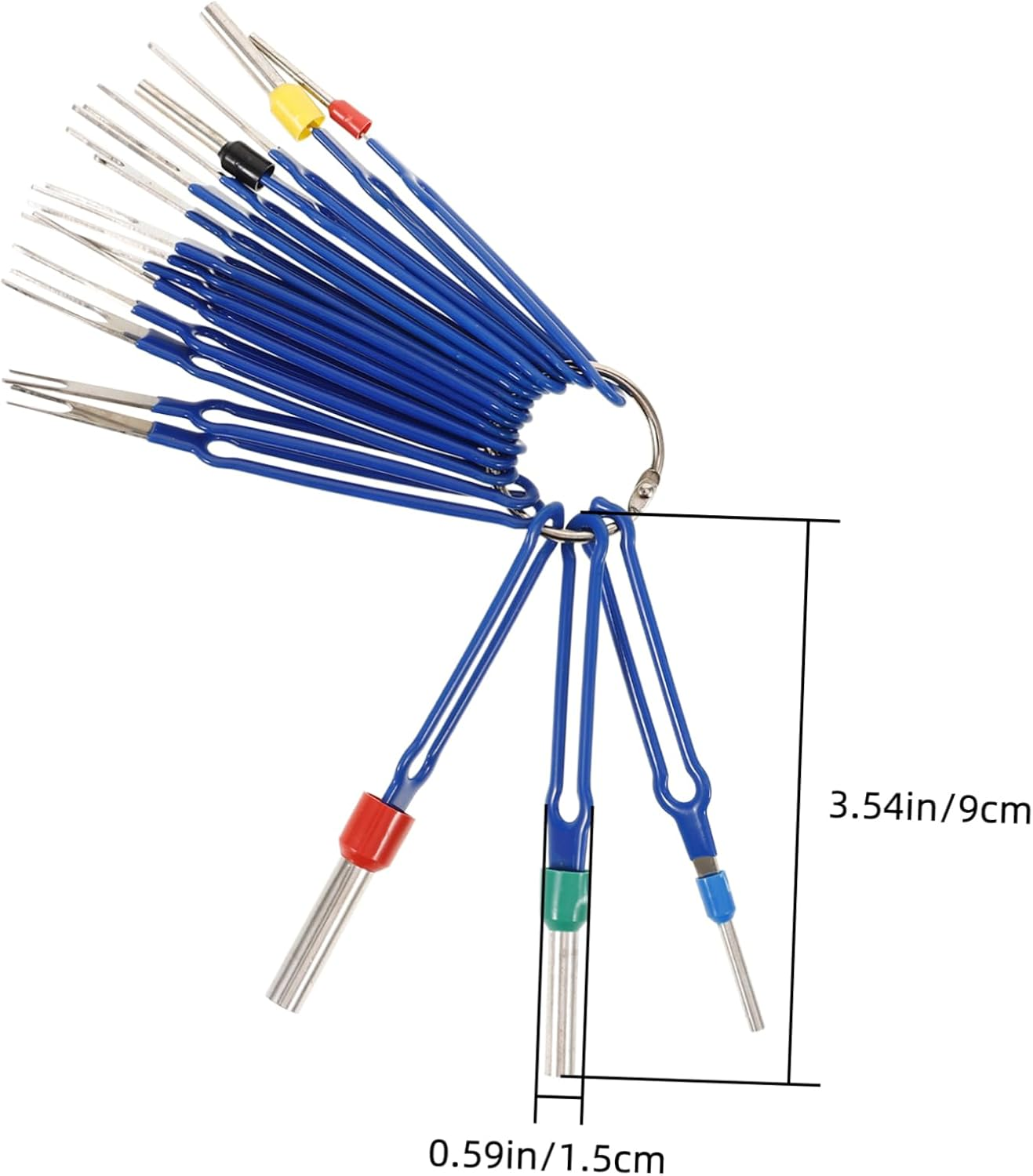 OSOLADY 18Pcs Automotive Electrical Tools Pin Removal Kit for Terminal Pin Removal Tool