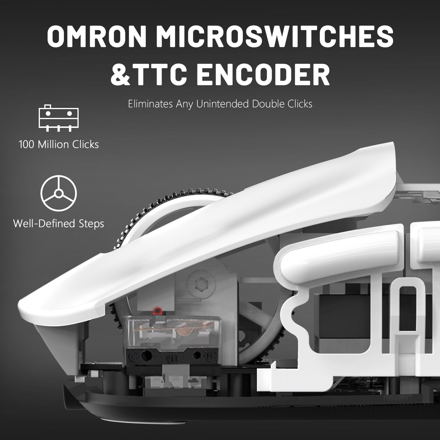 MAMBASNAKE M3 Wireless Gaming Mouse, 40K DPI, 39G Lightweight Gaming Mouse, PAW3395PRO Optical Sensor,Tri-Mode BT5.1/2.4G/USB-C PC Game Mice, Programmable Buttons,300Mah Battery for Pc/Laptop/Mac/Win image number 6