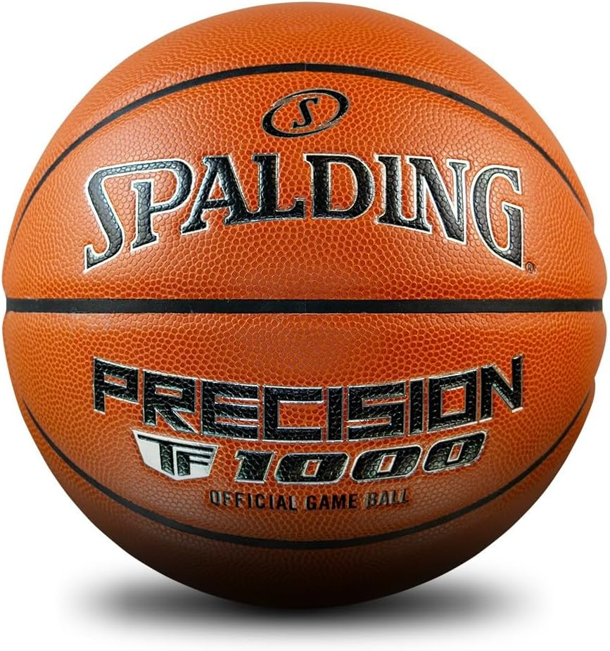 Spalding Precision TF-1000 Indoor Game Basketball, Size 6
