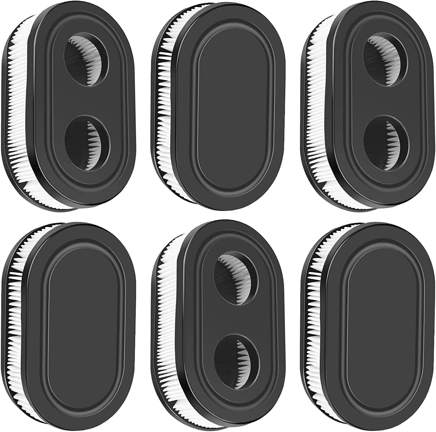 6 Pcs Air Filter for Briggs & Stratton 593260 798339 798452 4247 5432 5432K 550EX 09P702 093J02 Lawn Mower Air Filter Cleaner Filter image number 1