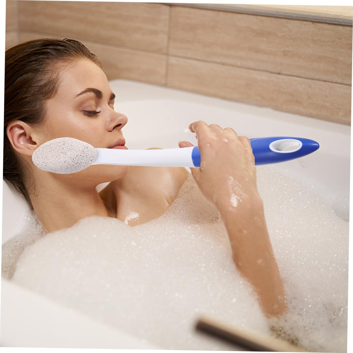 LALADEFIEE 2Pcs Ergonomic Foot File Pumice Stone Callous Remover Tool for Home Professional Use