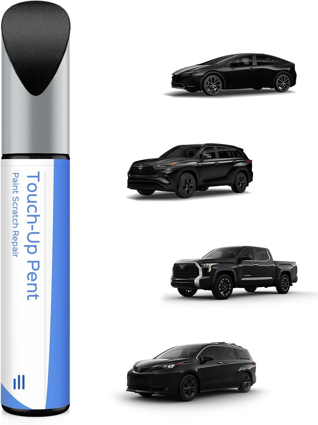 1F7 Classic Silver Metallic Touch up Paint Compatible with Toyota Exact Match Chips and Nicks Touch Up