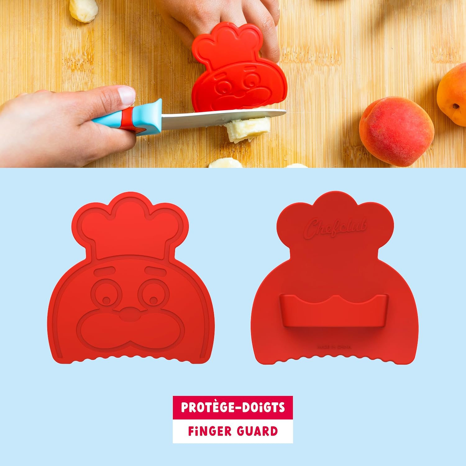 Messer F&uuml;r Kinder: Mit Fingerschutz, Klingenschutz Und Ergonomischen Griff. image number 5