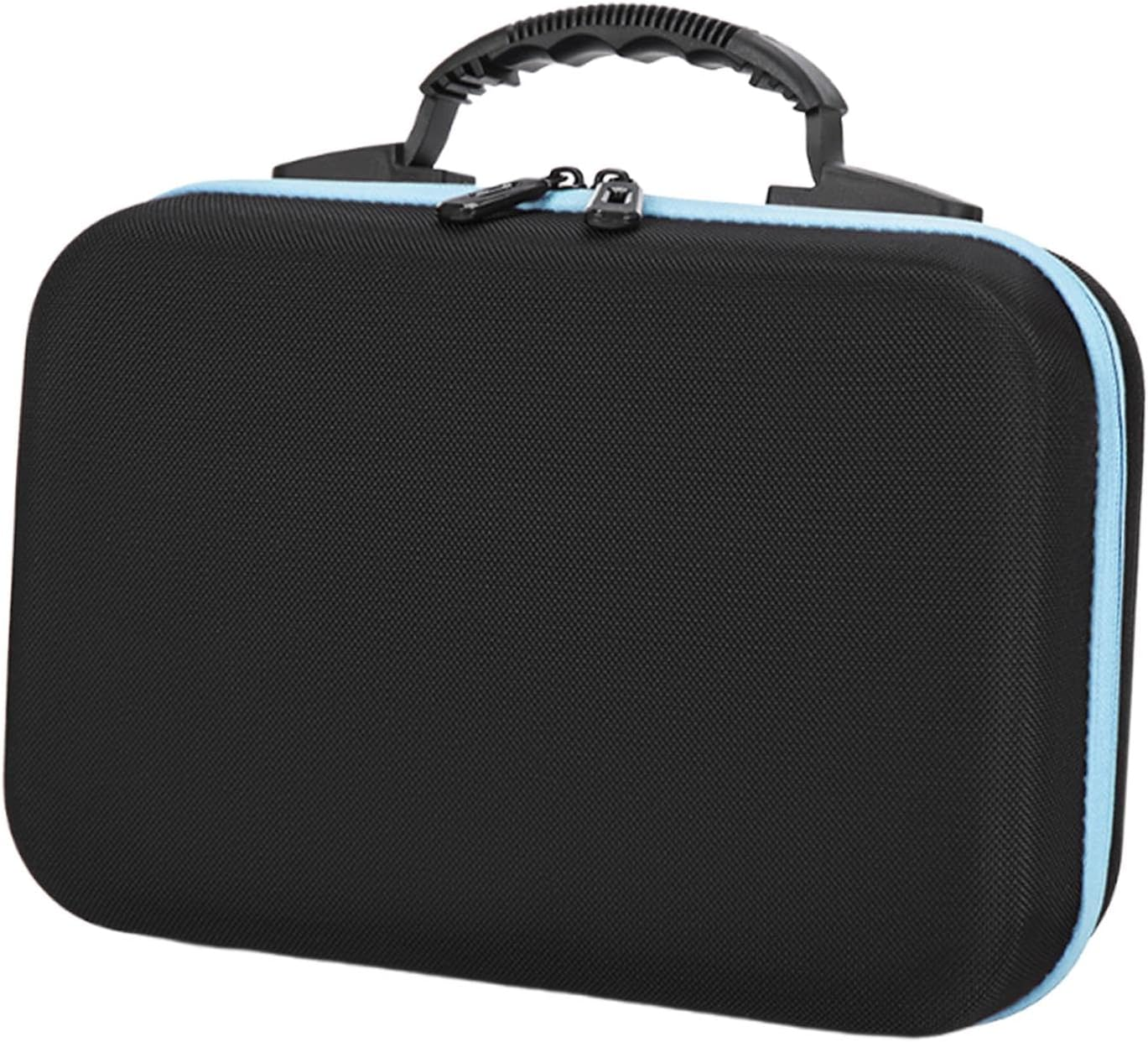 Eigell Nail Polish Organizer,Nail Polish Bag,Hard Shell Essential Oil Carrying Case for Nail Supplies, Blue