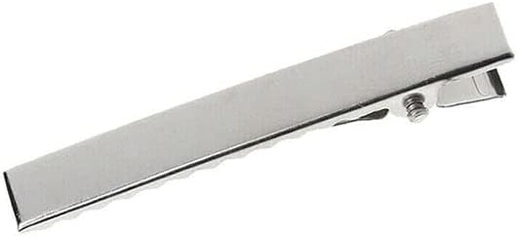 AIMALL 10PCS DIY Hair Clips Blank Alligator Metal Clips, Silver, for Kids & Women, 1.26"/1.61"/1.81"/2.20" Sizes, Perfect for Hair Styling & Craft Projects