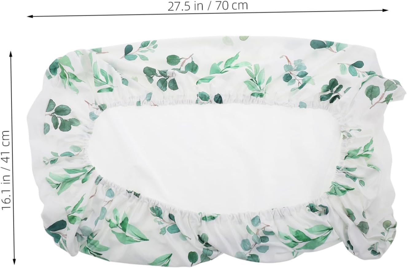 INOOMP Removable Washable Changing Pad Cover Comfortable Knitted Fabric Stylish Prints for Changing Table for Newborns image number 2