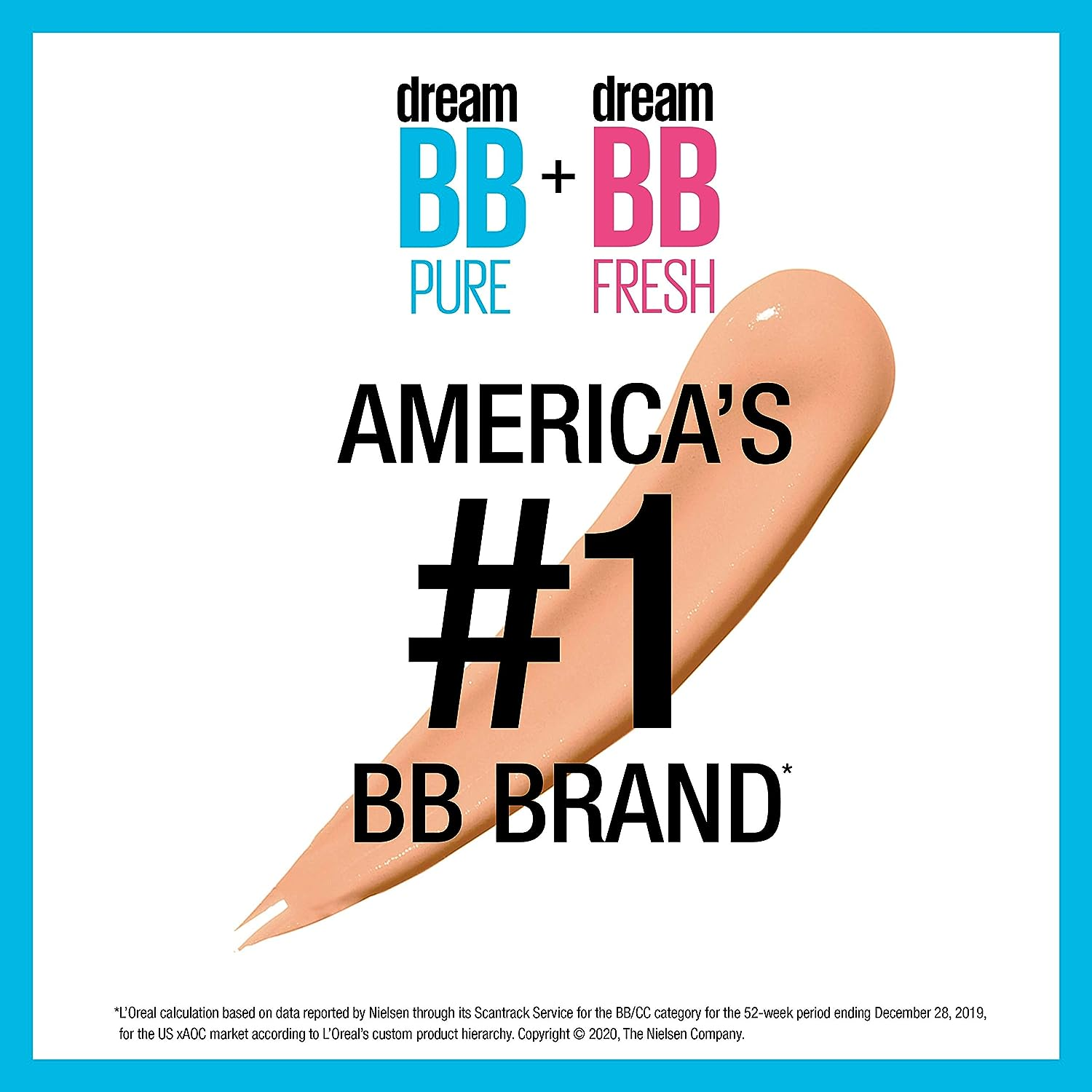 Maybelline Dream Pure BB Cream, Medium, 1 Fl. Oz. (Packaging May Vary) image number 1
