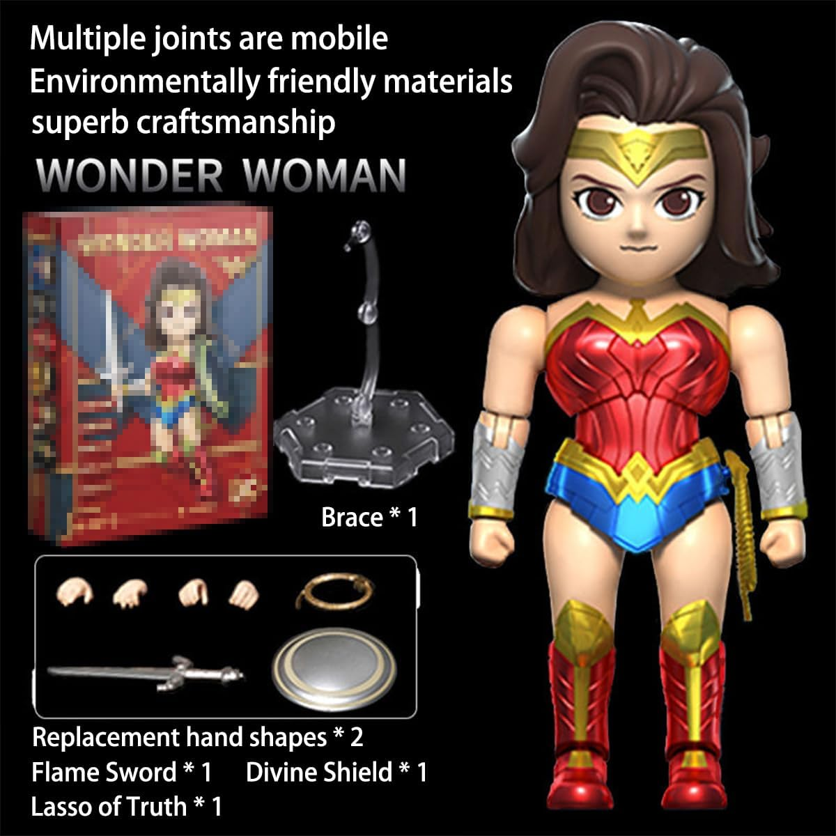 Doyomtoy Justice Warriors Toys, Cartoon Hero Characters, Gifts, Decorations, Collectibles.. - Beige image number 7