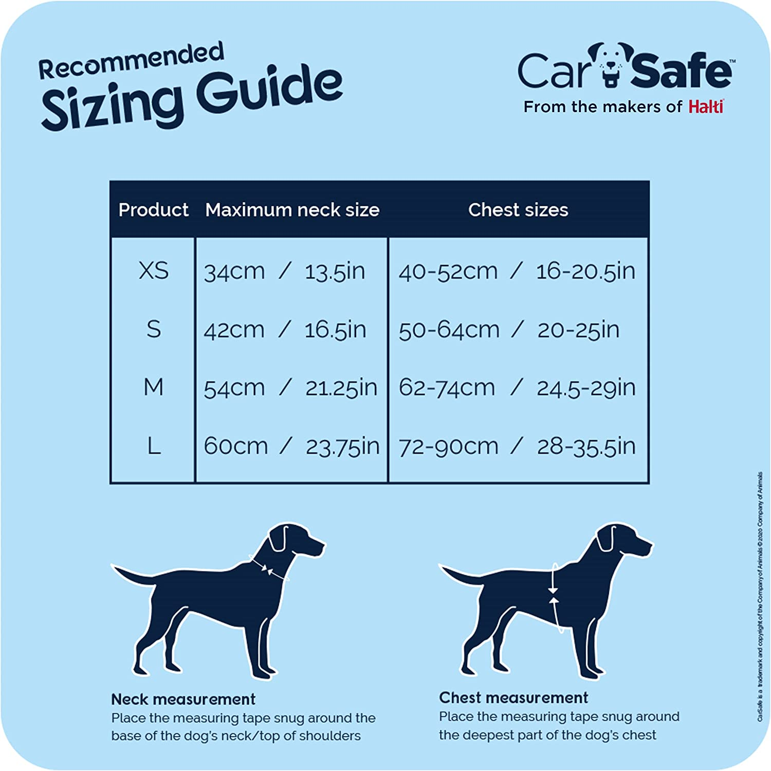 Carsafe Dog Travel Car Harness - from the Makers of Halti. Safely Secure Your Dog in the Car, Ensures Road Laws and Insurance Terms When Travelling with Your Pet, for Toy, Small, Medium and Large Dogs image number 5