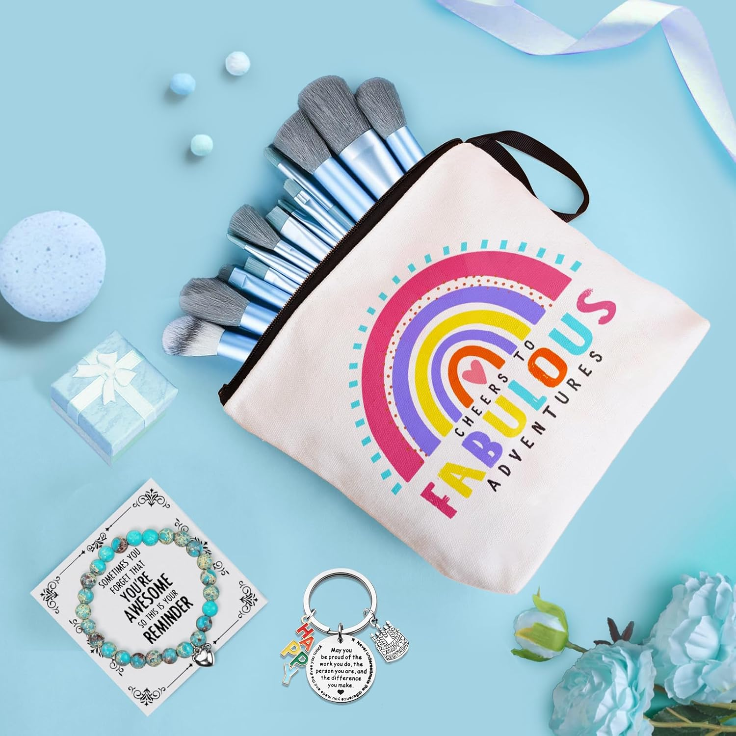 Birthday Pamper Gift Set for Women, Self Care Package with Relaxation Spa Bath Hamper, Christmas Gift for Mom, Sister, Best Friend, Wife, Daughter, Grandaughter, Coworker, Women Who Have Everything image number 6