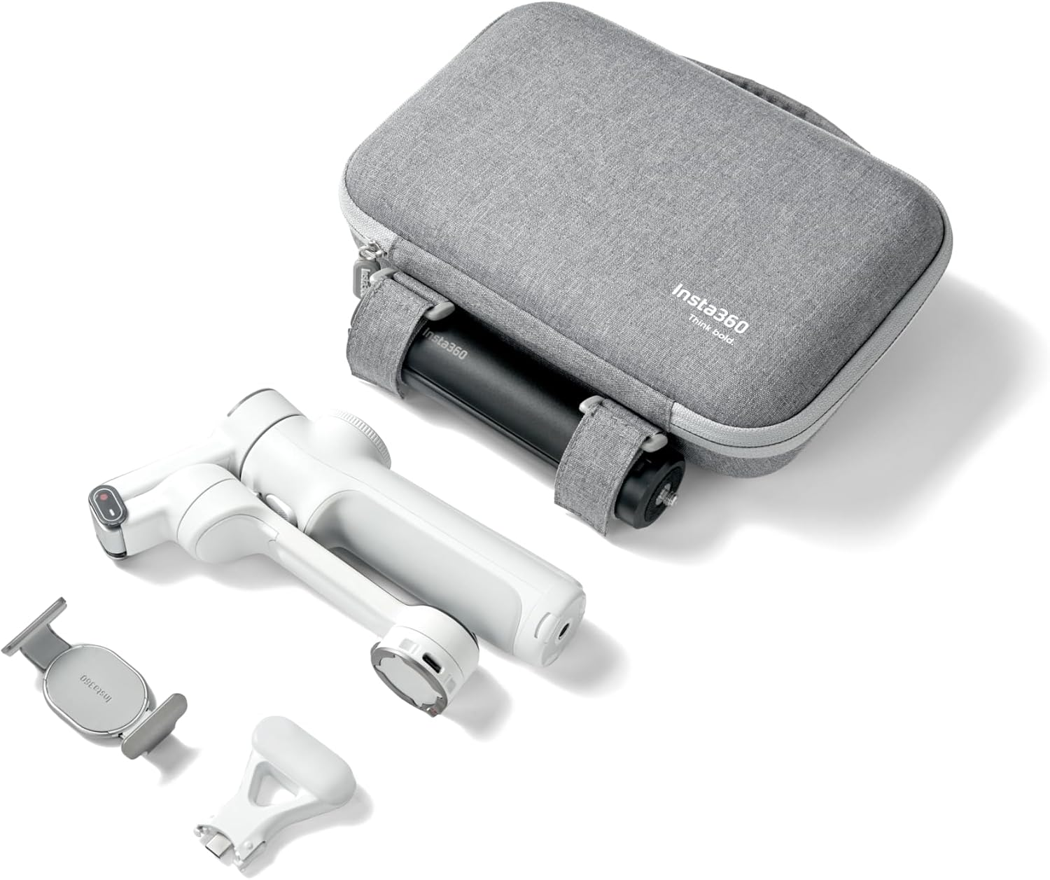 Insta360 Flow 2 Pro/Flow 2 Carry Case, Grey, Fabric, Ethylene-Vinyl Acetate and Velvet image number 4