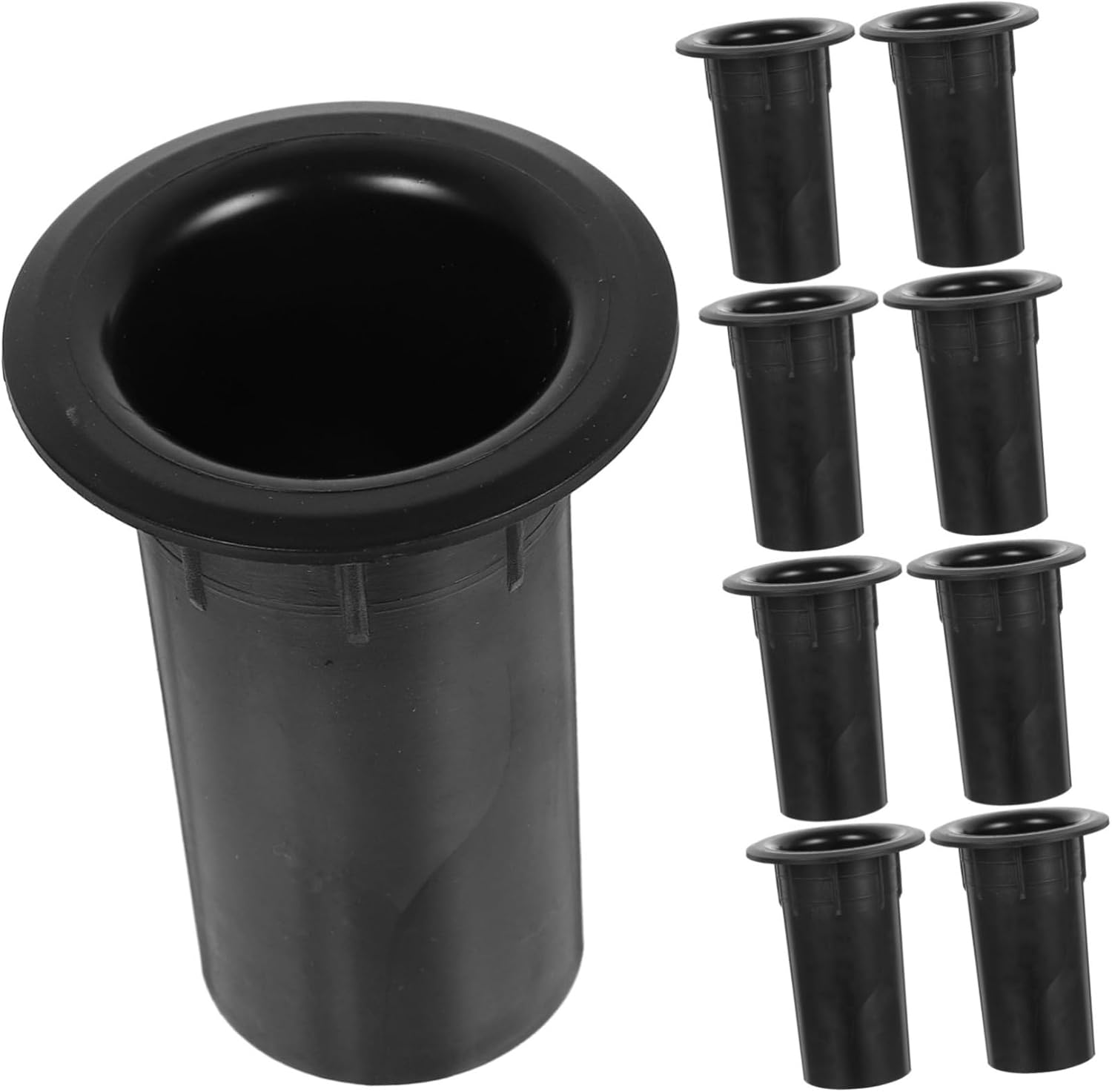 FUNNETOYU 12Pcs Speaker Accessory Plastic Bass Reflex Tube for Audio Punching Bag Replacement Subwoofer Port image number 2