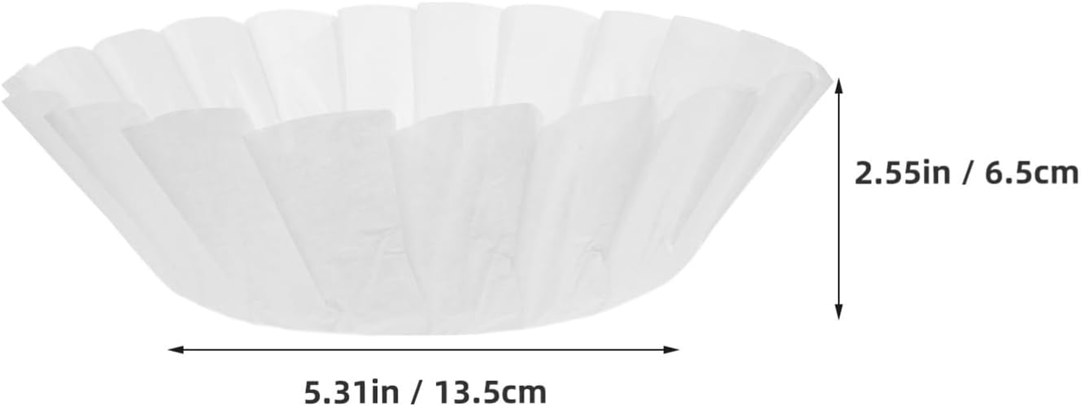 Amosfun 50Pcs Basque Oil Paper Non-Stick Baking Paper Liners for Oven Cupcake Wrappers Greaseproof Cupcake Liners image number 5