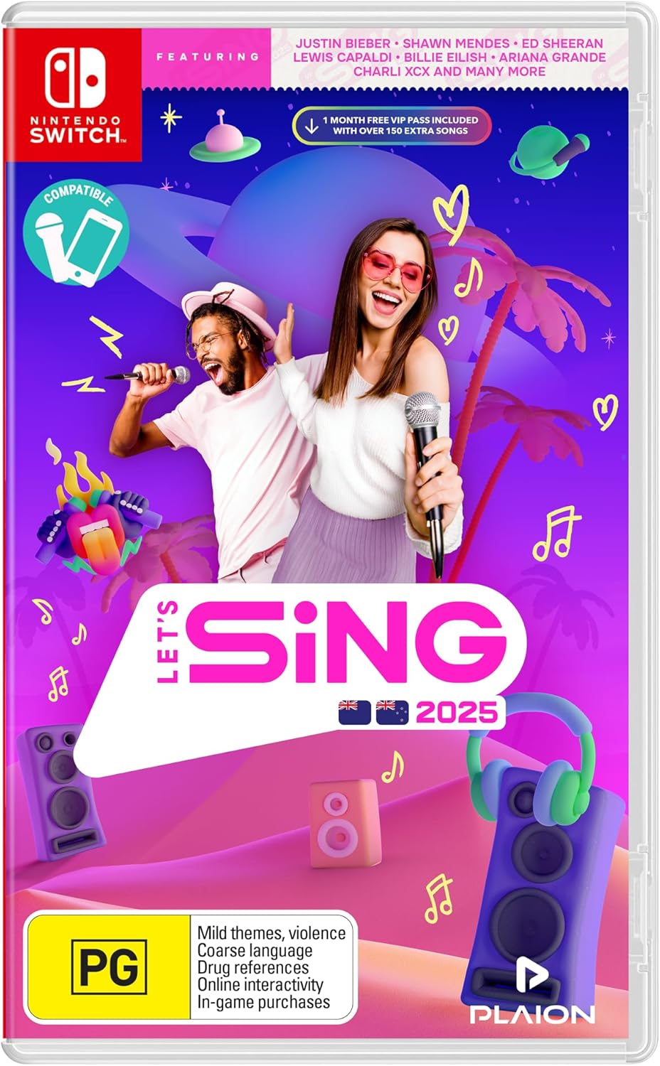 Let'S Sing 2025 - 2 Mic Bundle - Nintendo Switch image number 1